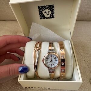 Anne Klein Round Women’s Watch